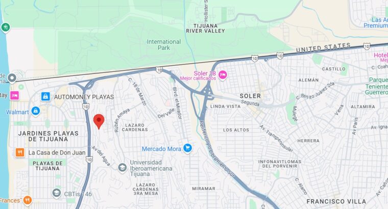 Departamento 2 recámaras en US$750 dlls Playas Tijuana